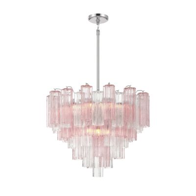 Addis 12 Light Polished Chrome Chandelier 26.75