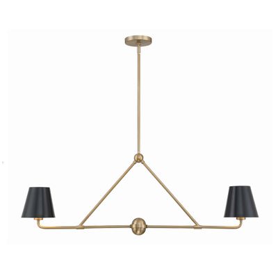 驚きの価格が実現！ Xavier Steel Chandelier Linear White + Gold Vibrant Light 2 サーフィン・ボディボード