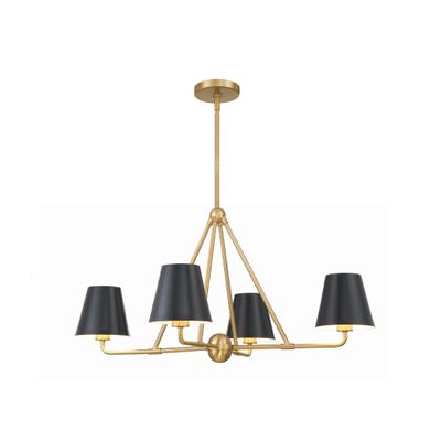 Z-Lite 6000SFC-BZGD Bronze Gold Aideen 4 Light 16