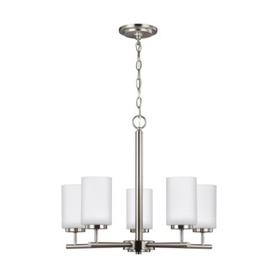 Oslo Five Light Chandelier Contemporary 20