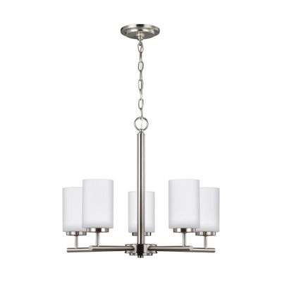 Oslo Five Light Chandelier LED Contemporary 20