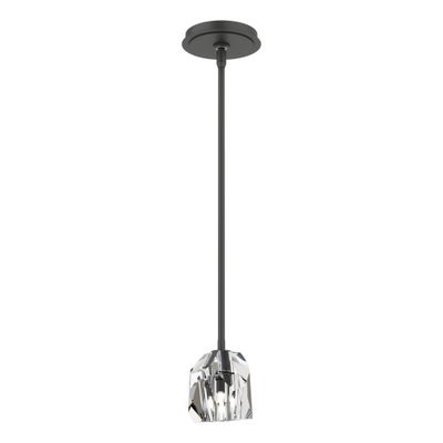 Gatsby 1-Light Mini Pendant 1-Light Crystal in Black