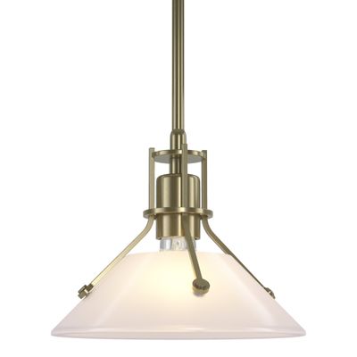 Henry Clear Glass Mini Pendant 1-Light Clear Glass (ZM) in Black