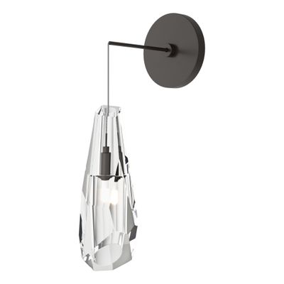 Luma Low Voltage Sconce 1-Light Crystal (CR) in Oil Rubbed Bronze