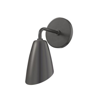 Kai 1-Light Wall Sconce in Old Bronze 4.75L x 4.75W x 10.25H