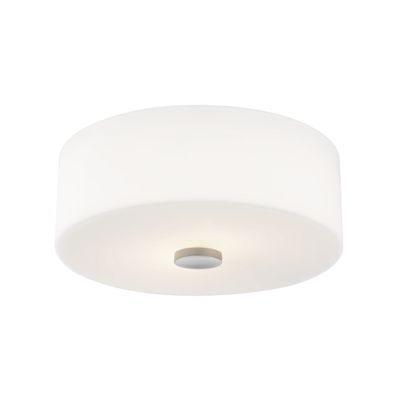 Sophie 2-Light Flush Mount in Polished Nickel 11.75L x 11.75W x 4.5H