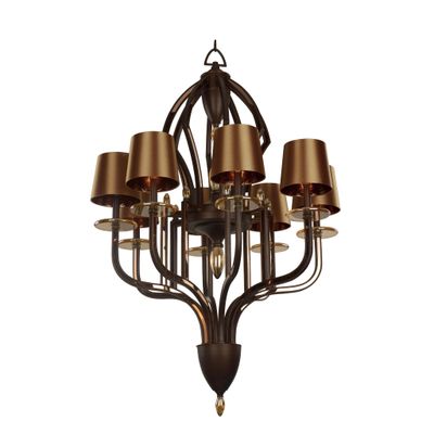 Studio M SM23338MTAR Hermitage 8-Light Pendant in Anthracite