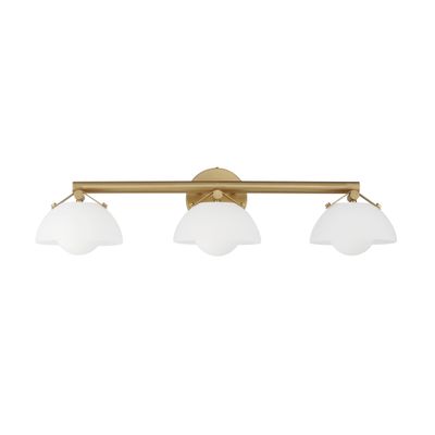 Studio M Domain LED Wall Sconce in Natural Aged Brass