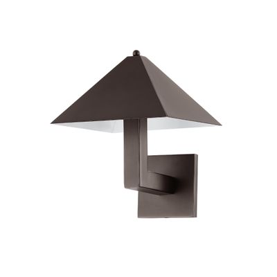 Knight Wall Sconce 1-Light LED in Bronze 8.5L x 8.5W x 11H
