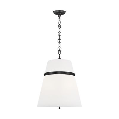 Alexa Hampton Cordtlandt Large Pendant in Aged Iron