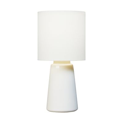 Barbara Barry Vessel Medium Table Lamp in New White
