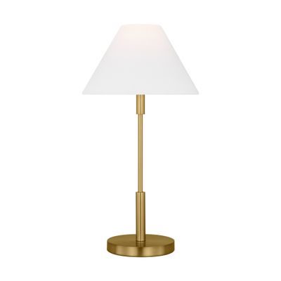 DJT1011SB1 by Visual Comfort - Porteau Medium Table Lamp Satin