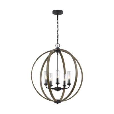 Sean Lavin Hilo Small Outdoor Chandelier in Oil Rubbed Bronze