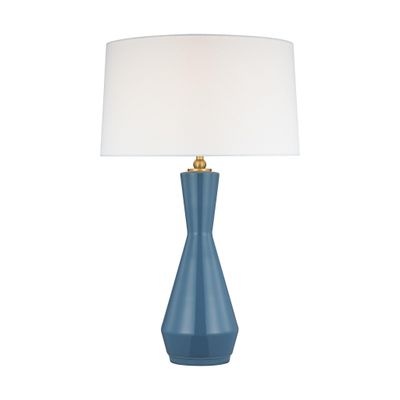 Thomas O'Brien Jens Table Lamp in Lucent Aqua
