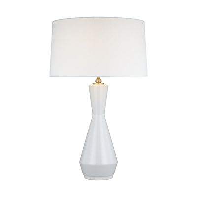 Thomas O'Brien Jens Table Lamp in Soft Ivory
