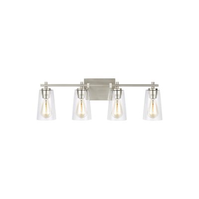 Sean Lavin Mercer 4 - Light Vanity in Satin Nickel