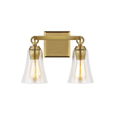 Sean Lavin Monterro 2 - Light Vanity in Burnished Brass