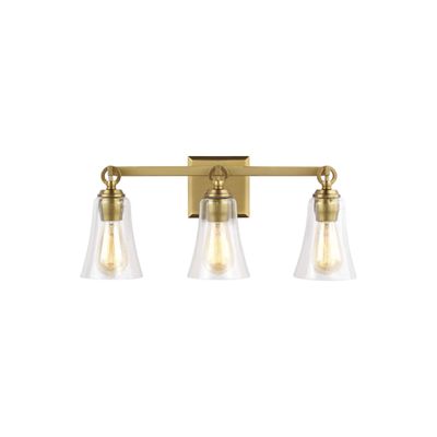 Sean Lavin Monterro 3 - Light Vanity in Burnished Brass