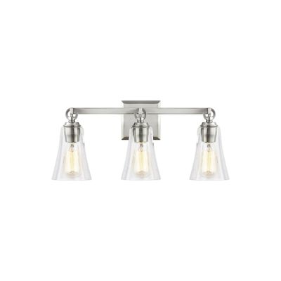 Sean Lavin Monterro 3 - Light Vanity in Satin Nickel