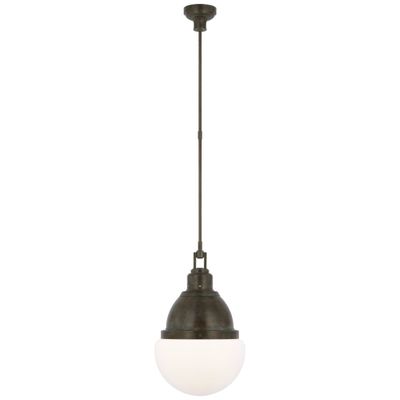 Visual Comfort Signature LED Pendant Bernard Bronze