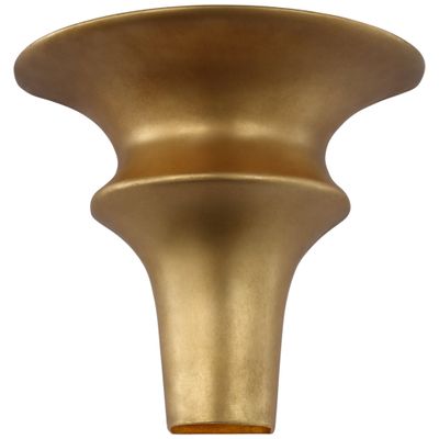 AERIN Lakmos Small Sconce in Gild Wall Light W11.5