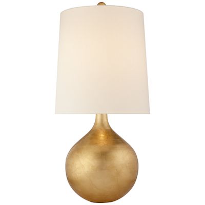 クラレンドン2004  17年　Bar Lamp AERIN Warren Table Lamp in Burnished Silver Leaf with Linen