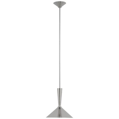 AERIN Rosetta Medium Pendant in Polished Nickel Ceiling Light W12