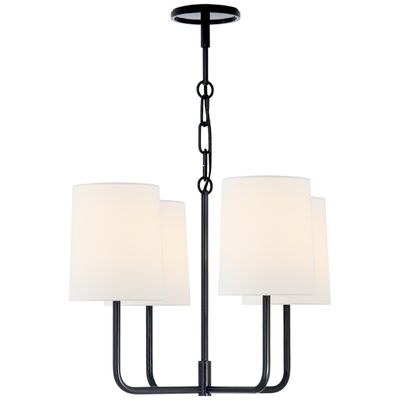Small chandelier with shades top