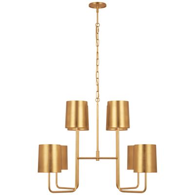 Visual Comfort Signature BBL 5083CW G LED Chandelier Go Lightly China White