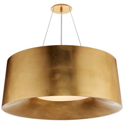 Barbara Barry Halo Medium Hanging Shade in Gild Ceiling Light W27.5