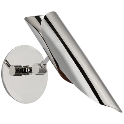 Champalimaud Flore Single Wall Light in Polished Nickel W5.25