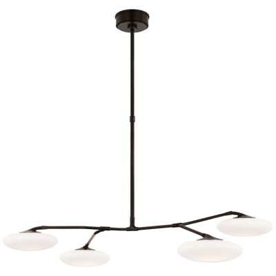 CD5025SBCG by Visual Comfort - Lomme XL Chandelier in Soft Brass with Clear  Glass