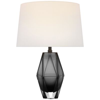 Smoked glass lamp base cheap