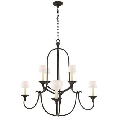 E. F. Chapman Mykonos 27 Inch 8 Light Chandelier by Visual Comfort