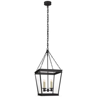 Chapman & Myers Launceton Medium Square Lantern in Antique