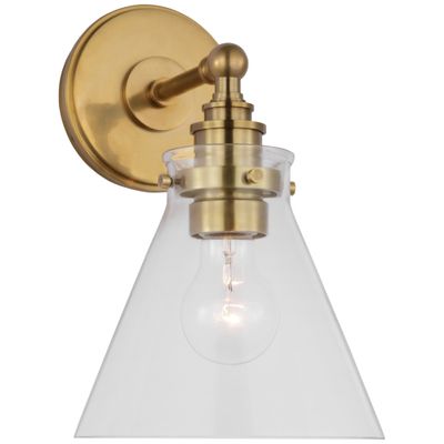 Chapman & Myers Parkington Small Single Wall Light in