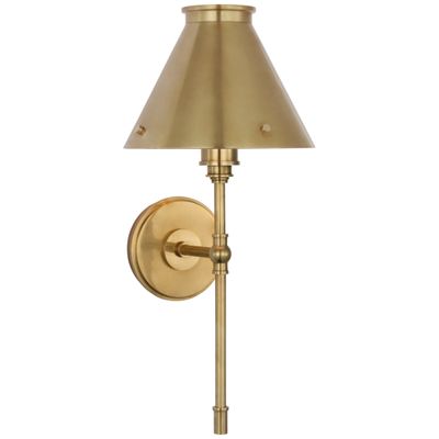 Chapman & Myers Parkington Large Tail Sconce in Antique