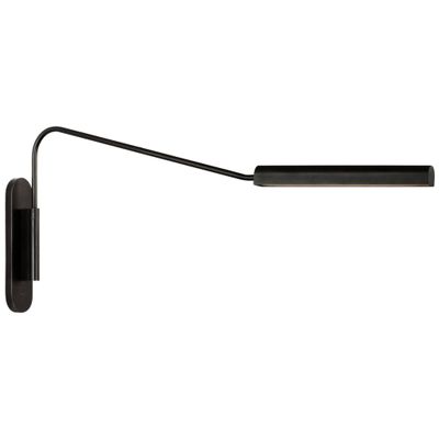 Ian K. Fowler Austin Large Articulating Wall Light in Aged Iron W3