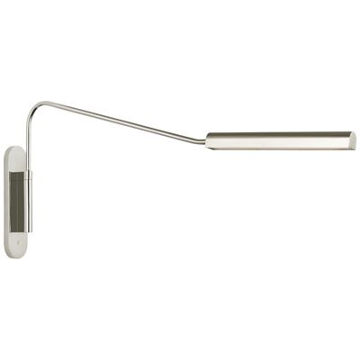 Ian K. Fowler Austin Large Articulating Wall Light in Polished Nickel W3