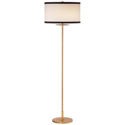 kate spade new york Walker Medium Floor Lamp in Gild with