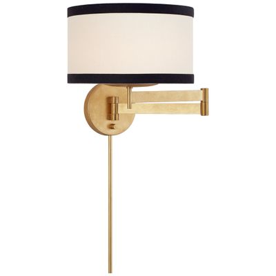 kate spade new york Walker Swing Arm Sconce in Gild with