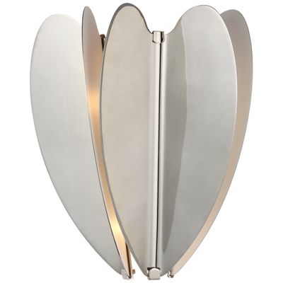 kate spade new york Danes Small Sconce in Polished Nickel Wall Light W9.5