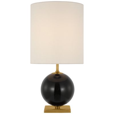 kate spade new york Elsie Small Table Lamp in Green Painted Glass with