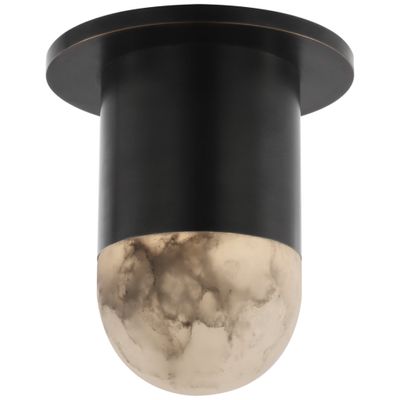 Kelly Wearstler Melange Mini Monopoint Flush Mount in Bronze