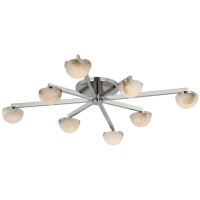 Semi flush multi arm ceiling light best sale