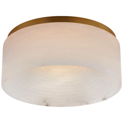 Kelly Wearstler Otto Medium Flush Mount in Bronze with