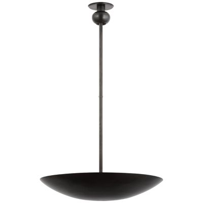 Paloma Contreras Comtesse Medium Uplight Chandelier in Bronze Ceiling Light W24