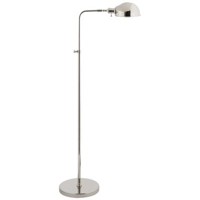 Visual Comfort Old Pharmacy Floor Lamp in Polished Nickel W10