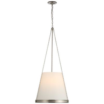 Visual Comfort Signature Reese Pendant Polished Nickel S 5182PN L