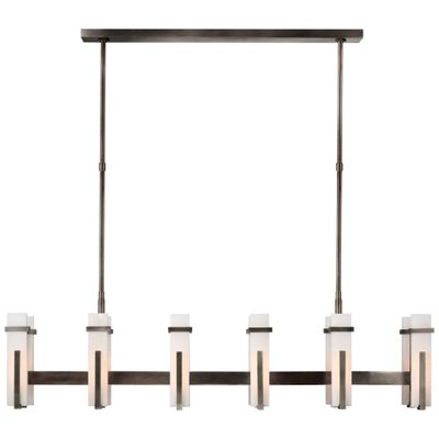 Linear bronze new arrivals chandelier